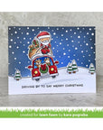 Lawn Fawn - Stencils - Snowy Sky-ScrapbookPal