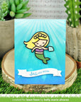 Lawn Fawn - Stencils - Sunray Background-ScrapbookPal