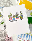 Pinkfresh Studio - Clear Stamps - Flower Market-ScrapbookPal
