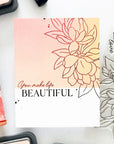 Pinkfresh Studio - Clear Stamps - Magnificent Magnolia-ScrapbookPal