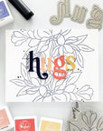 Pinkfresh Studio - Clear Stamps - Magnificent Magnolia-ScrapbookPal