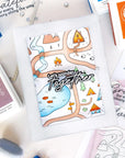 Pinkfresh Studio - Clear Stamps - Woodland Trails-ScrapbookPal
