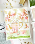 Pinkfresh Studio - Cling Stamps - Bloom & Brew-ScrapbookPal