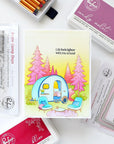 Pinkfresh Studio - Dies - Dotted Nested Deckled Rectangles-ScrapbookPal