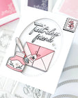 Pinkfresh Studio - Dies - Essentials: Nested Ovals Double Stitch-ScrapbookPal