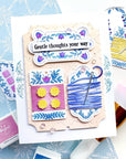 Pinkfresh Studio - Stencils - The Stitch Edit: Notion Story-ScrapbookPal