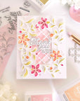Pinkfresh Studio - Dies - Trellis Coverplate-ScrapbookPal