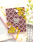 Pinkfresh Studio - Stencils - Wild Meadow Wreath-ScrapbookPal