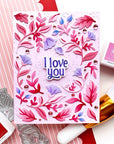 Pinkfresh Studio - Stencils - Wild Meadow Wreath-ScrapbookPal