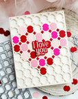 Pinkfresh Studio - Stencils - Wild Meadow Wreath-ScrapbookPal