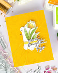 Pinkfresh Studio - Clear Stamps - Blossom Medallion-ScrapbookPal