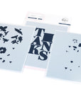 Pinkfresh Studio - Stencils - Bloom of Thanks-ScrapbookPal