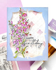 Pinkfresh Studio - Stencils - Cardinal Kiss-ScrapbookPal