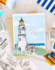 Pinkfresh Studio - Stencils - Guiding Light-ScrapbookPal