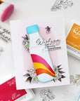Pinkfresh Studio - Clear Stamps - Sippable Scenes-ScrapbookPal