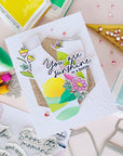 Pinkfresh Studio - Clear Stamps - Sippable Scenes-ScrapbookPal
