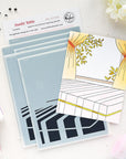 Pinkfresh Studio - Stencils - Sunlit Table-ScrapbookPal