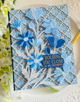 Pinkfresh Studio - Stencils - Wildflower Elegance-ScrapbookPal