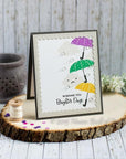 Pretty Pink Posh - Clear Droplets, Small-ScrapbookPal