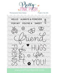 Pretty Pink Posh - Clear Stamps - Hello Friend-ScrapbookPal