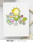 Pretty Pink Posh - Clear Stamps - Summer Sips-ScrapbookPal