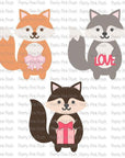Pretty Pink Posh - Dies - Fox Holder-ScrapbookPal