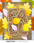 Pretty Pink Posh - Dies - Stitched Leaves-ScrapbookPal