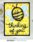 Pretty Pink Posh - Shaker Beads - Bee Happy-ScrapbookPal