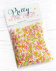 Pretty Pink Posh - Shaker Beads - Rainbow Sherbet-ScrapbookPal