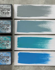 Ranger Ink - Tim Holtz - Distress Mini Oxide Ink Pads - Kit 4-ScrapbookPal