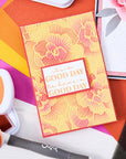 Sizzix - 3-D Textured Impressions Embossing Folder - Cosmopolitan, Sunday in the Park-ScrapbookPal