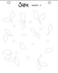 Sizzix - Layered Stencils - Watercolour Flowers & Lattice-ScrapbookPal