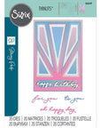 Sizzix - Thinlits Dies - Cosmopolitan, Refined Rays-ScrapbookPal