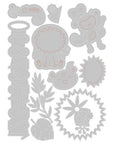 Sizzix - Thinlits Dies - Jungle Fun-ScrapbookPal