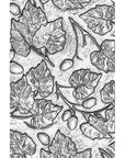 Sizzix - Tim Holtz - 3-D Texture Fades Embossing Folder - Acorns-ScrapbookPal