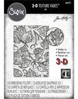 Sizzix - Tim Holtz - 3-D Texture Fades Embossing Folder - Acorns-ScrapbookPal