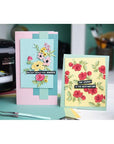 Sizzix - Tim Holtz - Thinlits Dies - Brushstroke Flowers Mini-ScrapbookPal