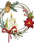 Sizzix - Tim Holtz - Thinlits Dies - Vault Festive Wreath-ScrapbookPal