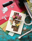 Sizzix - Tim Holtz - Thinlits Dies - Vault Festive Wreath - Scratch & Dent-ScrapbookPal