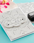 Spellbinders - BetterPress - Cotton Card Panels - A2 - Pebble, 25 pack-ScrapbookPal