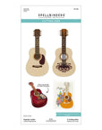 Spellbinders - Bibi's Musical Notes Collection - Dies - Majestic Guitar-ScrapbookPal