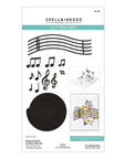 Spellbinders - Bibi's Musical Notes Collection - Dies - Musical Notes & Stave Pop-Up-ScrapbookPal