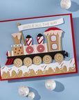 Spellbinders - Candy Christmas Collection - Dies - Sweet Borders-ScrapbookPal