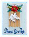 Spellbinders - Celebrate the Season Collection - Dies - Winter Welcome Sled-ScrapbookPal