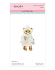 Spellbinders - Christmas Blush Collection - Dies - Bundled Up Winter Bear-ScrapbookPal