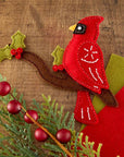 Spellbinders - Christmas Felt Stitch & Create Collection - Dies - Felt Winter Cardinal-ScrapbookPal