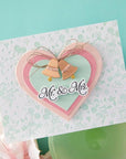 Spellbinders - Classic Mouse Wedding Collection - Letterpress + Foil Plate & Cut - Classic Mouse Wedding Sentiments-ScrapbookPal