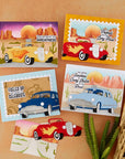 Spellbinders - Classic Road Legends 2.0 Collection - Clear Stamps & Dies - Road Trip Adventures Sentiments - Scratch & Dent-ScrapbookPal