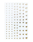 Spellbinders - Color Essentials Gems - Gold Mix-ScrapbookPal