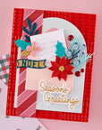Spellbinders - Dear Santa Collection - Dies - Festive Floral Mix - Scratch & Dent